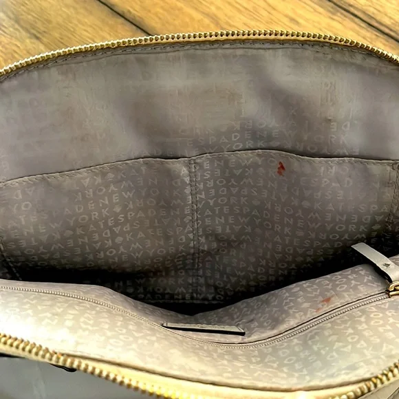 Beautiful Classic Kate Spade Sadie Dome Leather Crossbody Satchel Purse - Picture 5 of 8